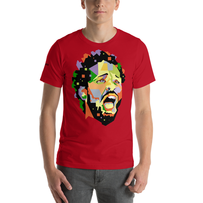 Mo Salah FEVA T Shirt : Clear Back : Black