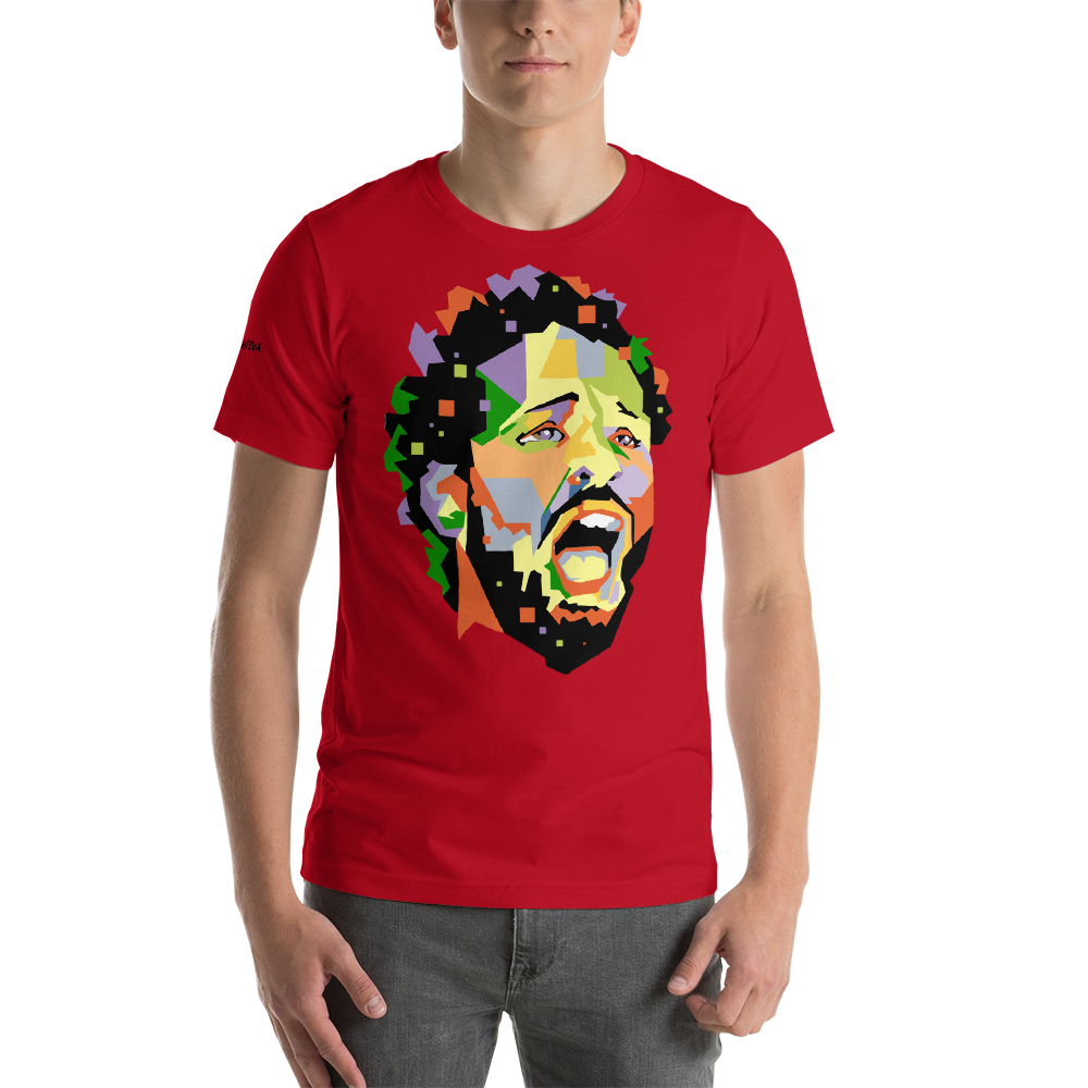 Mo Salah FEVA T Shirt : Clear Back : Black