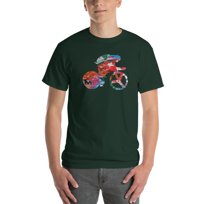Short-Sleeve T-Shirt : CycleFEVA Print : Front Back