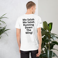 Mo Salah FEVA T Shirt : Running down the wing : Black