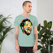 Mo Salah FEVA T Shirt : Running down the wing : Black