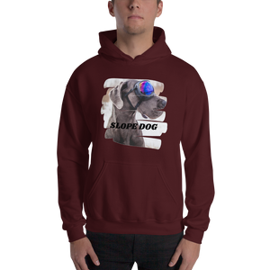 SLOPE DOG HOODIE - SNOW