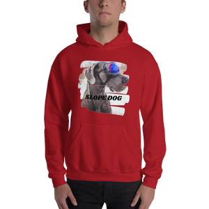 SLOPE DOG HOODIE - SNOW