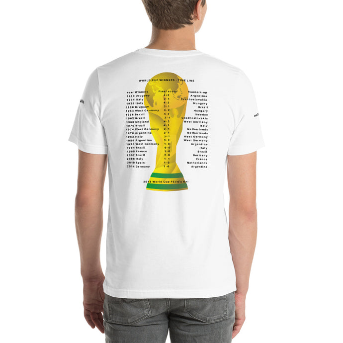 WorldCup FEVA - The World Cup Finals History - Short-Sleeve Unisex T-Shirt