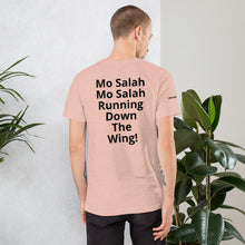 Mo Salah FEVA T Shirt : Running down the wing : Black