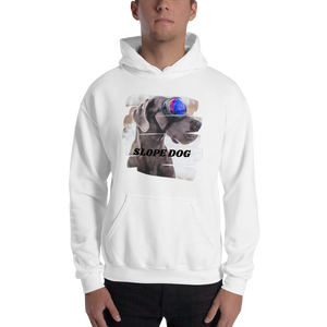 SLOPE DOG HOODIE - SNOW