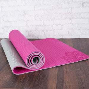 Yoga Mat, 6mm, Fitness Mat, Yoga, Sport Mat, Gymnastics Mats With Yoga Bag Balance Pad, 183cm x 61cm x 6mm