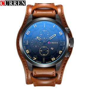 WatchFEVA: Mens luxury sport quartz watch. Military style